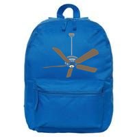 Ceiling Fan Lazy DIY Halloween Costume Funny Easy 16 in Basic Backpack