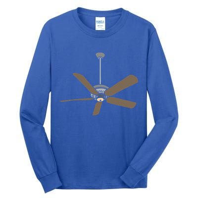 Ceiling Fan Lazy DIY Halloween Costume Funny Easy Tall Long Sleeve T-Shirt
