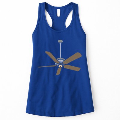 Ceiling Fan Lazy DIY Halloween Costume Funny Easy Womens Tank Top