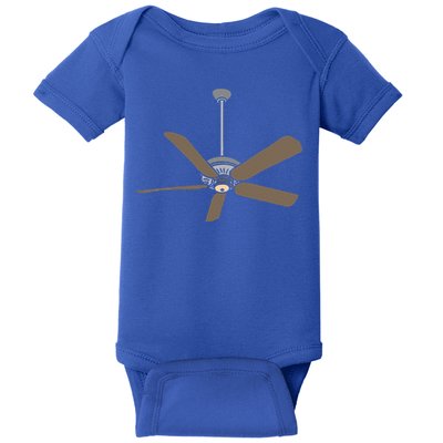 Ceiling Fan Lazy DIY Halloween Costume Funny Easy Baby Bodysuit