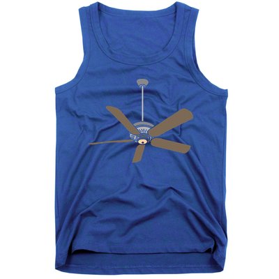 Ceiling Fan Lazy DIY Halloween Costume Funny Easy Tank Top