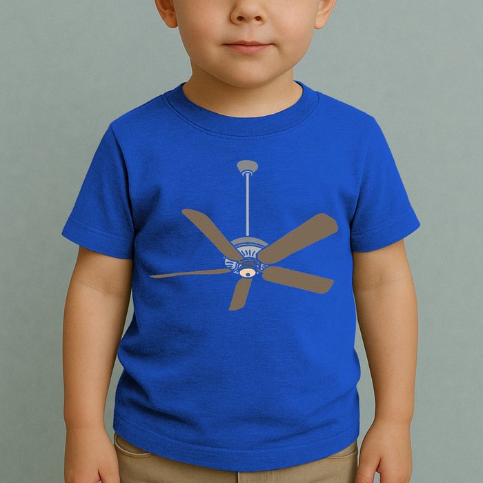 Ceiling Fan Lazy DIY Halloween Costume Funny Easy Toddler T-Shirt