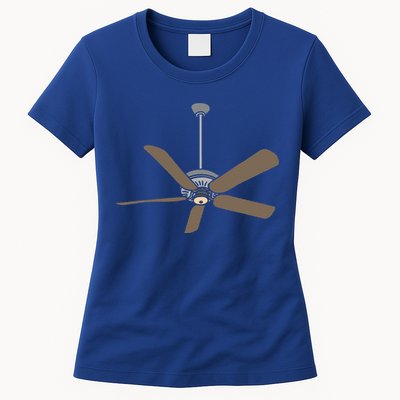 Ceiling Fan Lazy DIY Halloween Costume Funny Easy Womens T-Shirt