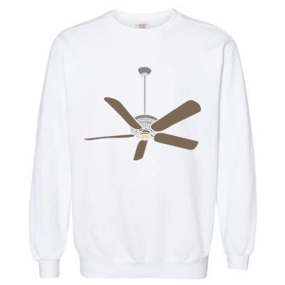 Ceiling Fan Lazy DIY Halloween Costume Funny Easy Garment-Dyed Sweatshirt