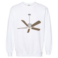 Ceiling Fan Lazy DIY Halloween Costume Funny Easy Garment-Dyed Sweatshirt