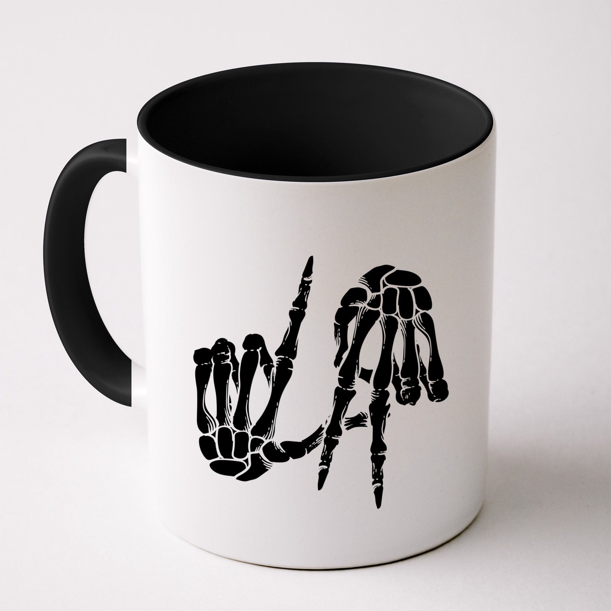 Cute Freaky Los Angeles Hand Sign Skeleton La Gift Cute Gift Mug
