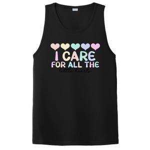 Care For Little Hearts End Of The Year Kindergarten Teacher Gift PosiCharge Competitor Tank