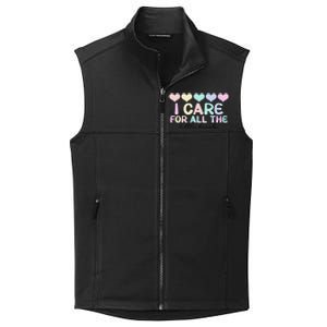 Care For Little Hearts End Of The Year Kindergarten Teacher Gift Collective Smooth Fleece Vest