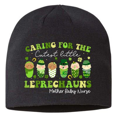 Care For Little Leprechauns Mother Baby Nurse St Patricks Sustainable Beanie