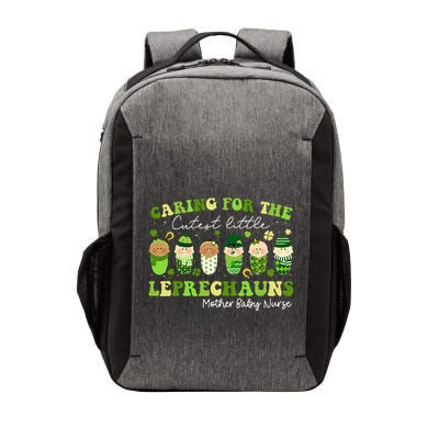 Care For Little Leprechauns Mother Baby Nurse St Patricks Vector Backpack