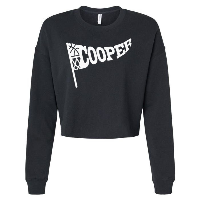Cooper Flag Lover Cropped Pullover Crew