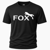 Cute Fox Logo Cooling Performance Crew T-Shirt