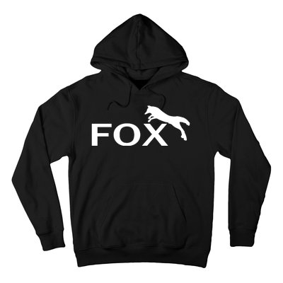 Cute Fox Logo Hoodie