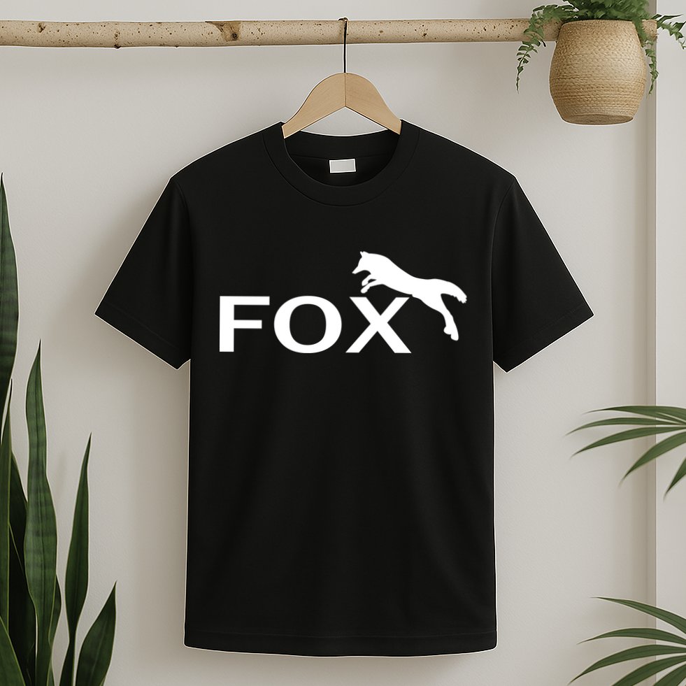 Cute Fox Logo T-Shirt