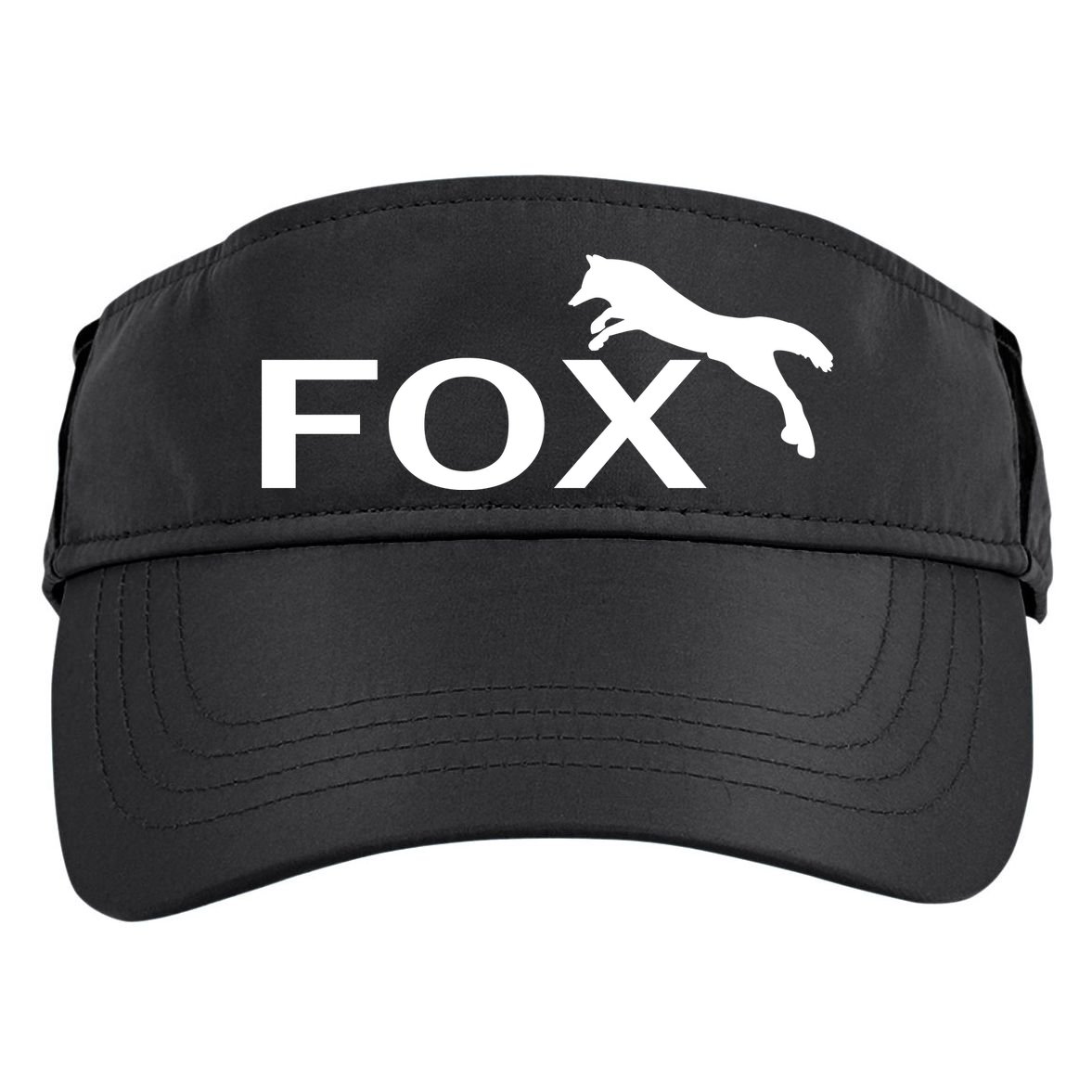 Cute Fox Logo Adult Drive Performance Visor