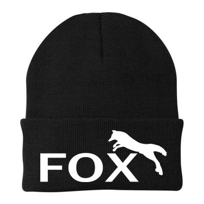 Cute Fox Logo Beanie