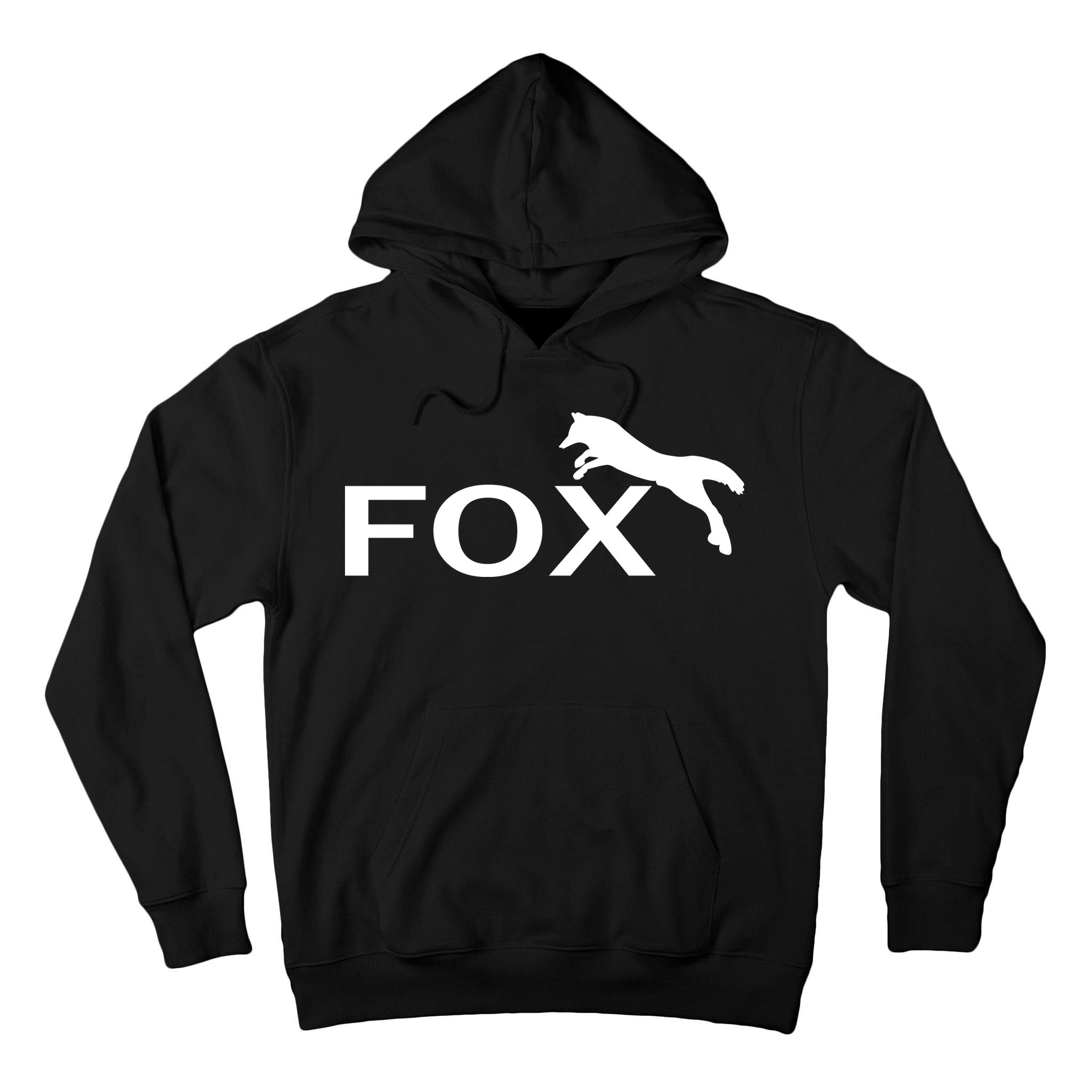 Cute Fox Logo Tall Hoodie