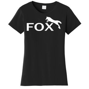 Cute Fox Logo Women's T-Shirt