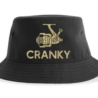 Crankbait Fishing Lure Cranky Sustainable Bucket Hat