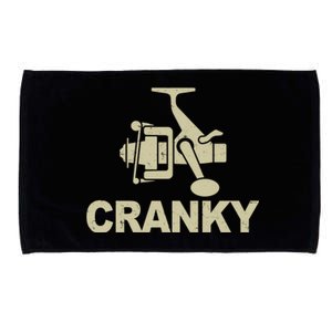 Crankbait Fishing Lure Cranky Funny Fishing Gift Microfiber Hand Towel