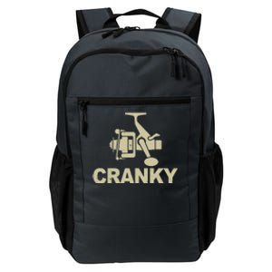 Crankbait Fishing Lure Cranky Funny Fishing Gift Daily Commute Backpack