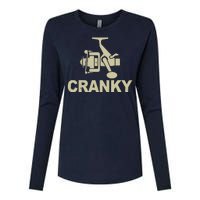 Crankbait Fishing Lure Cranky Funny Fishing Gift Womens Cotton Relaxed Long Sleeve T-Shirt