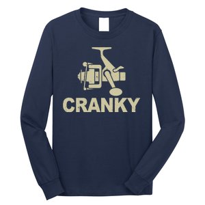 Crankbait Fishing Lure Cranky Funny Fishing Gift Long Sleeve Shirt