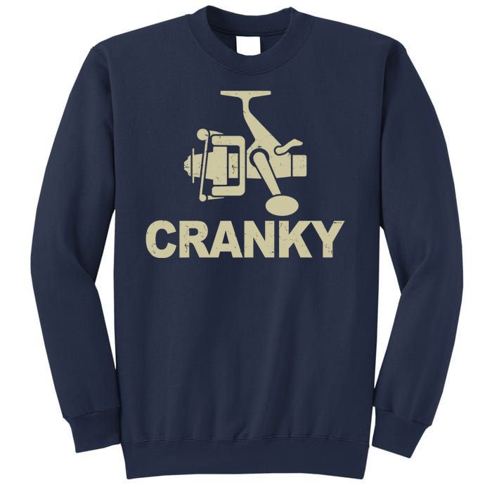 Crankbait Fishing Lure Cranky Funny Fishing Gift Sweatshirt