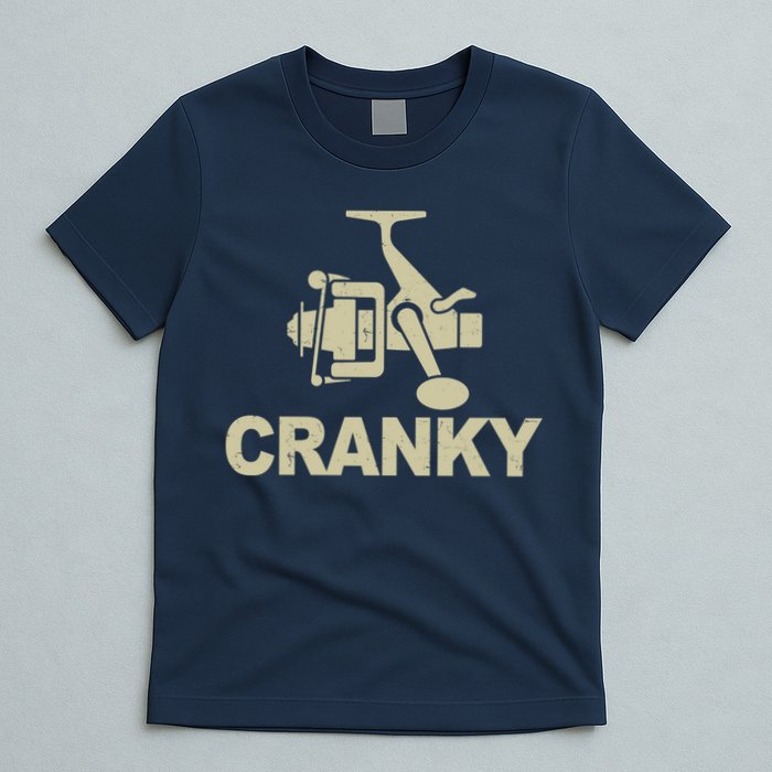Crankbait Fishing Lure Cranky Funny Fishing Gift T-Shirt