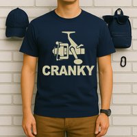 Crankbait Fishing Lure Cranky Funny Fishing Gift T-Shirt