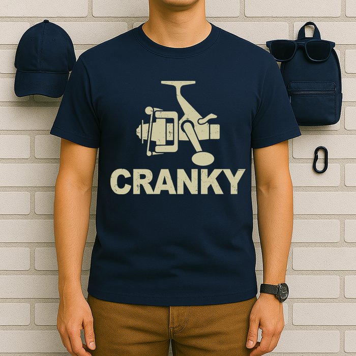 Crankbait Fishing Lure Cranky Funny Fishing Gift T-Shirt