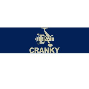 Crankbait Fishing Lure Cranky Funny Fishing Gift Bumper Sticker