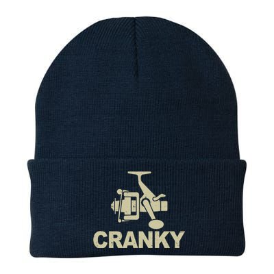 Crankbait Fishing Lure Cranky Funny Fishing Gift Knit Cap Winter Beanie