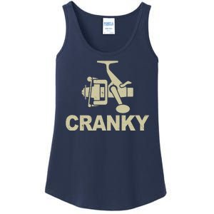 Crankbait Fishing Lure Cranky Funny Fishing Gift Ladies Essential Tank