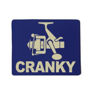 Crankbait Fishing Lure Cranky Funny Fishing Gift Mousepad