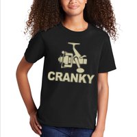 Crankbait Fishing Lure Cranky Funny Fishing Gift Kids T-Shirt