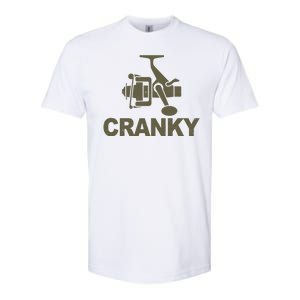 Crankbait Fishing Lure Cranky Funny Fishing Gift Softstyle CVC T-Shirt