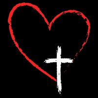 Christian Faith Love Heart Jesus God Cross T-Shirt