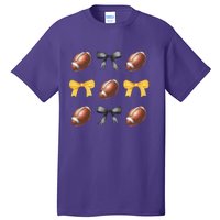 Coquette Football Lover Funny Sport football  Tall T-Shirt