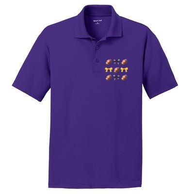 Coquette Football Lover Funny Sport football  PosiCharge RacerMesh Polo