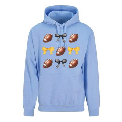 Coquette Football Lover Funny Sport football  Unisex Surf Hoodie