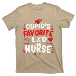 Cupid's Favorite L&D Nurse Cute Valentine's Day Nurses Gifts T-Shirt