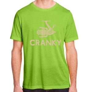 Crankbait Fishing Lure Cranky Funny Gift Ideas For Fishing Adult ChromaSoft Performance T-Shirt