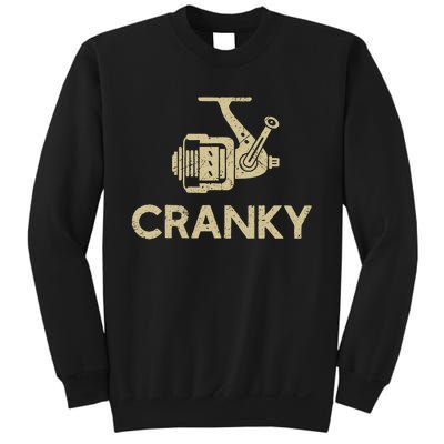 Crankbait Fishing Lure Cranky Funny Gift Ideas For Fishing Sweatshirt