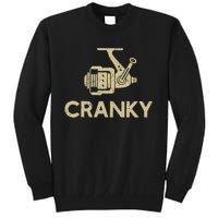 Crankbait Fishing Lure Cranky Funny Gift Ideas For Fishing Tall Sweatshirt