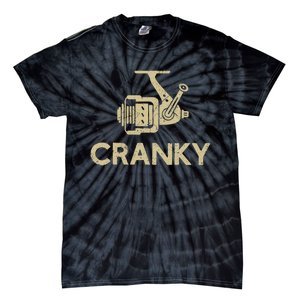 Crankbait Fishing Lure Cranky Funny Gift Ideas For Fishing Tie-Dye T-Shirt