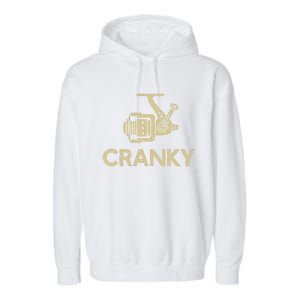 Crankbait Fishing Lure Cranky Funny Gift Ideas For Fishing Garment-Dyed Fleece Hoodie