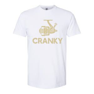 Crankbait Fishing Lure Cranky Funny Gift Ideas For Fishing Softstyle CVC T-Shirt