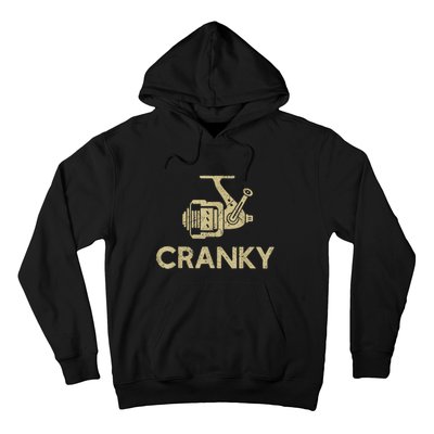 Crankbait Fishing Lure Cranky Funny Gift Ideas For Fishing Hoodie