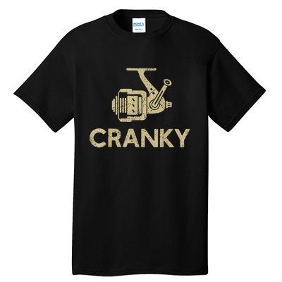 Crankbait Fishing Lure Cranky Funny Gift Ideas For Fishing Tall T-Shirt